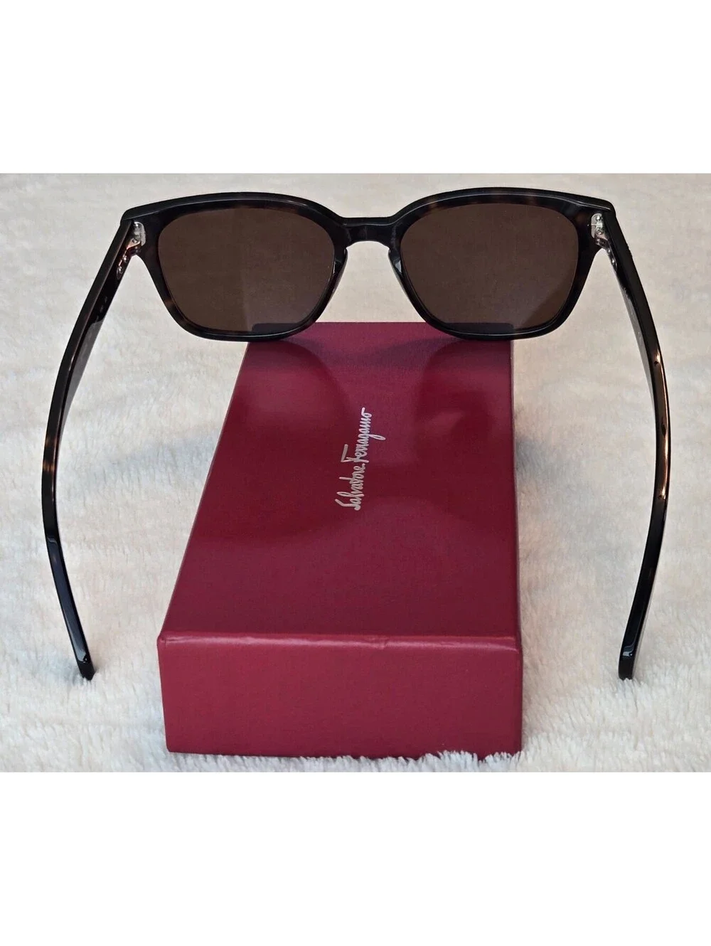 New Ferragamo Sunglasses SF1040S 240, Tortoise Authentic Italy